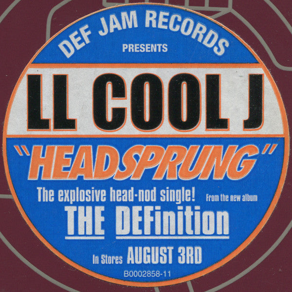 LL Cool J : Headsprung (12", Single, Promo)