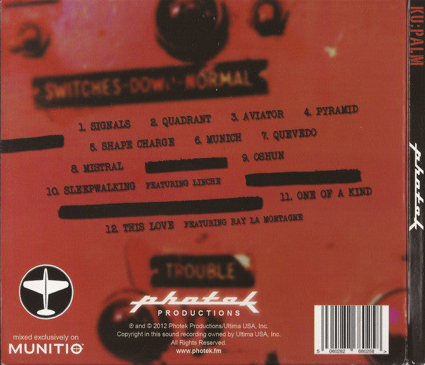 Photek : KU:PALM (CD, Album)