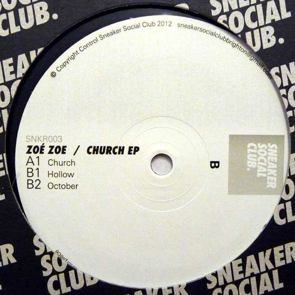 Zoe Zoe : Church EP (12", EP)