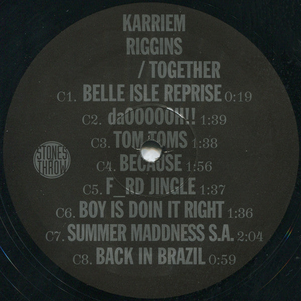 Karriem Riggins : /Together (LP, Album)