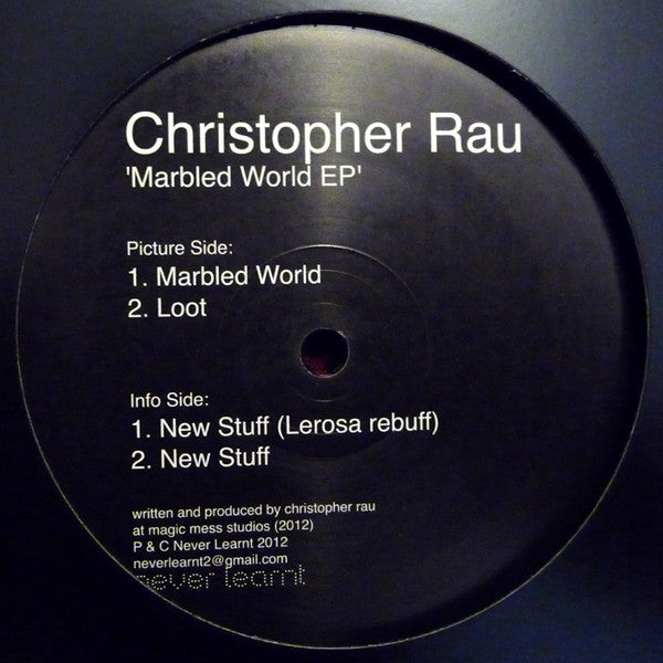 Christopher Rau : Marbled World EP (12", EP)