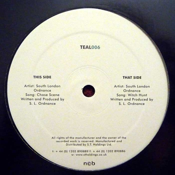South London Ordnance : Witch Hunt / Chase Scene (12")
