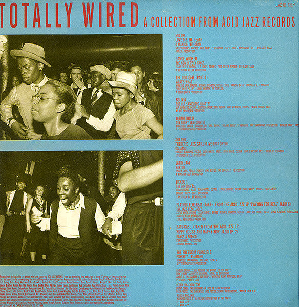 Various : Totally Wired (A Collection From Acid Jazz Records) (LP, Album, Comp)