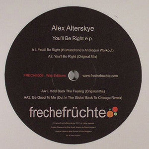 Alex Alterskye : You'll Be Right (12", Whi)