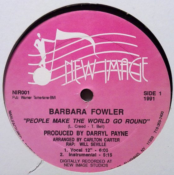 Barbara Fowler : People Make The World Go Around (12")