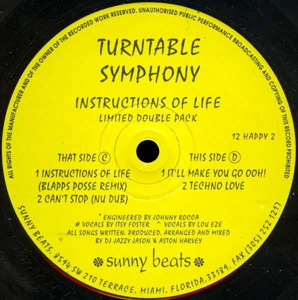 Turntable Symphony : The Mini Album (2x12")