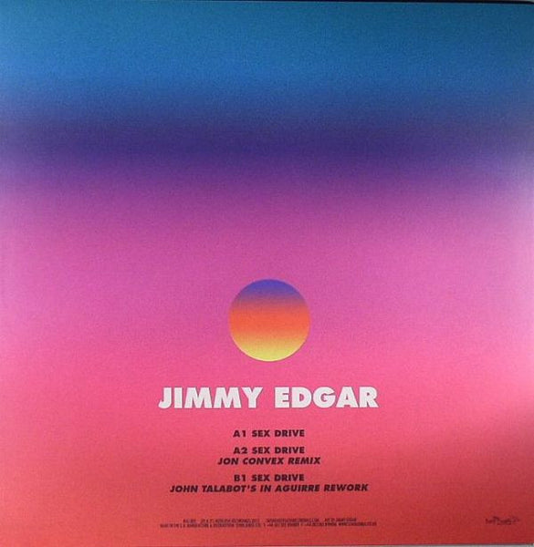 Jimmy Edgar : Sex Drive (12")