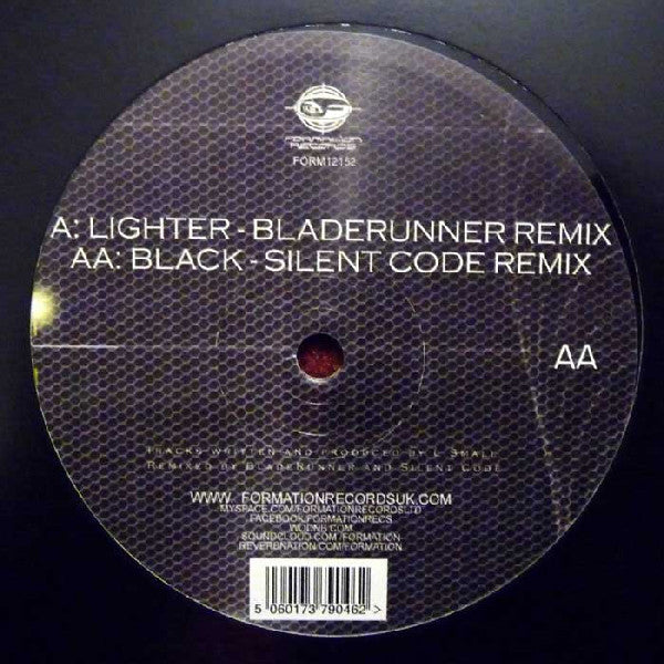 DJ SS : Lighter (Bladerunner Remix) / Black (Silent Code Remix) (12")