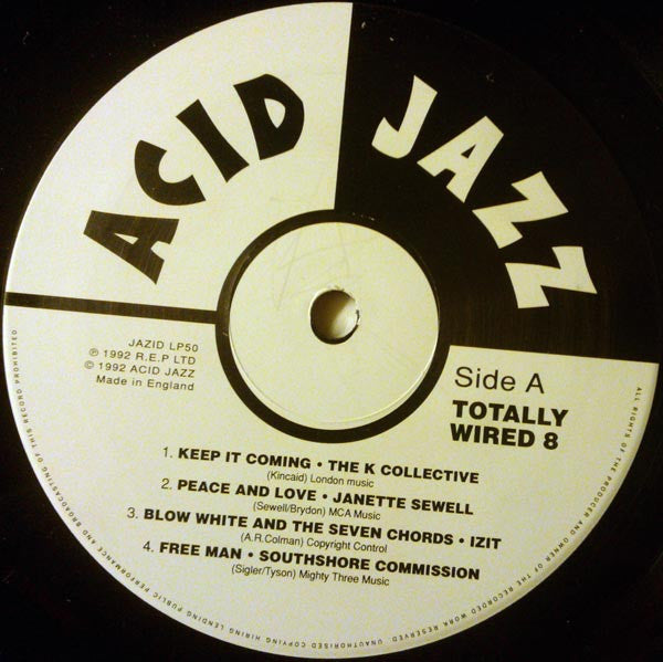 Various : Totally Wired 8 (LP, Comp)