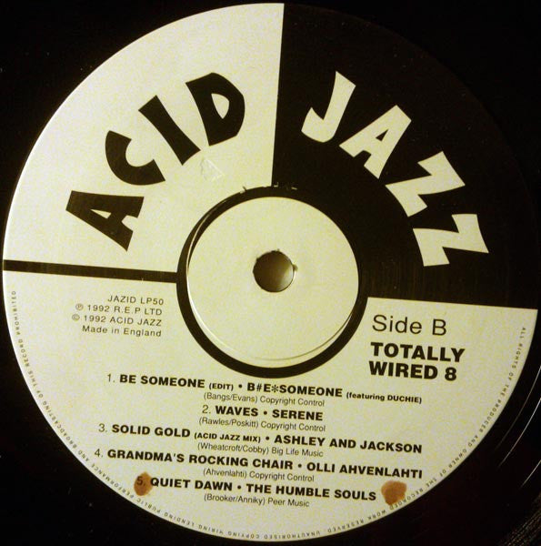 Various : Totally Wired 8 (LP, Comp)