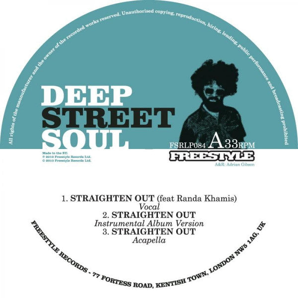 Deep Street Soul : Straighten Out (12", EP)