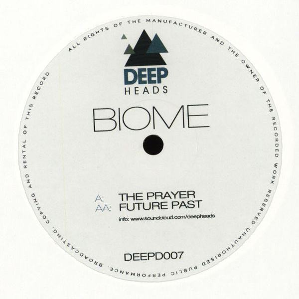 Biome (2) : The Prayer / Future Past (12")