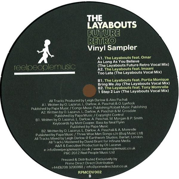 The Layabouts : Future Retro Vinyl Sampler (12", Smplr)