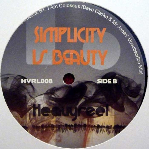 Simplicity Is Beauty : I Am Colossus (12")
