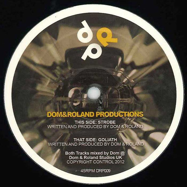 Dom & Roland : Strobe / Goliath (12")