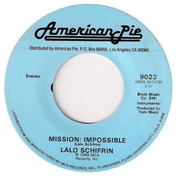 The Grass Roots / Lalo Schifrin : Two Divided By Love / Mission Impossible (7", Single, RE)