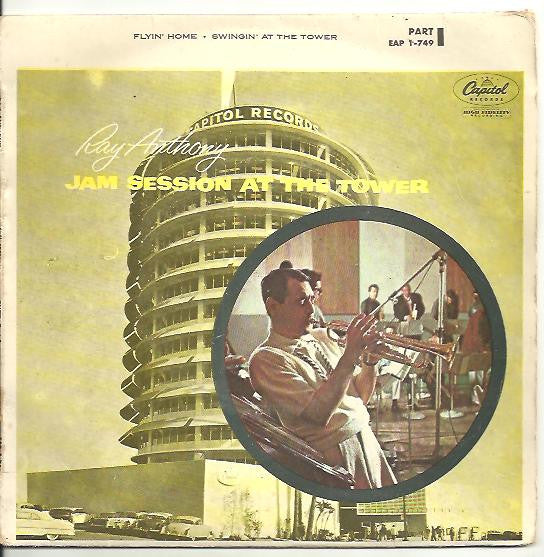 Ray Anthony : Jam Session At The Tower, Part 1 (7", EP)