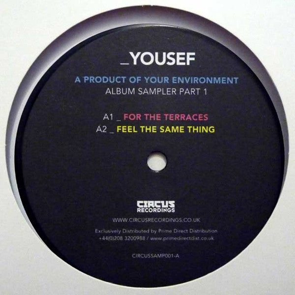 Yousef : A Product Of Your Environment (Album Sampler Pt 1) (12")