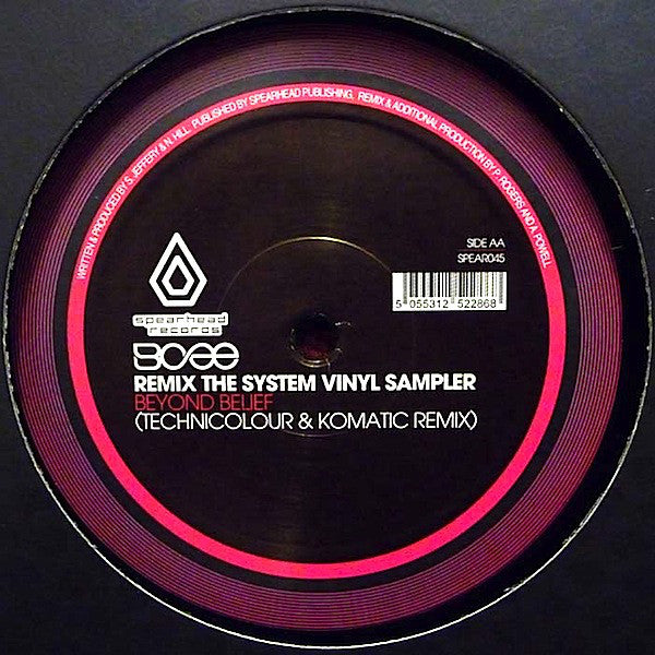 BCee : Remix The System Vinyl Sampler (12", Smplr)
