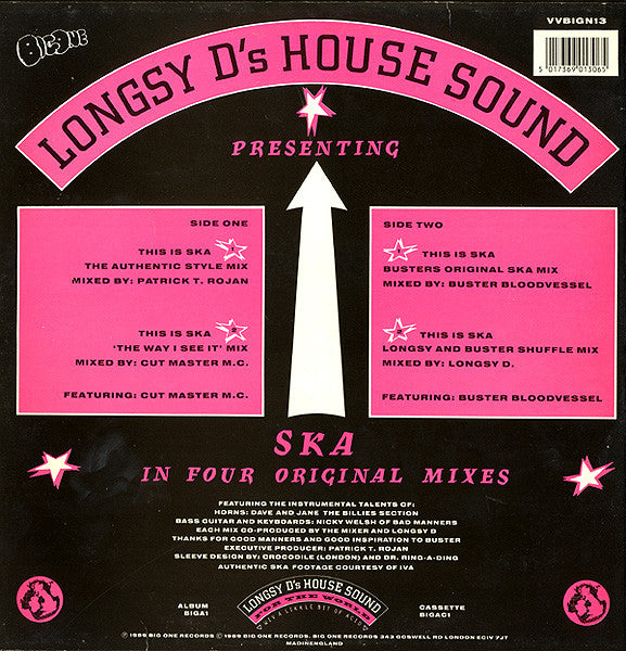 Longsy D : This Is Ska (The All Stars Remix) (12")