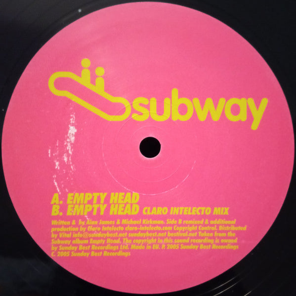 Subway : Empty Head (12")