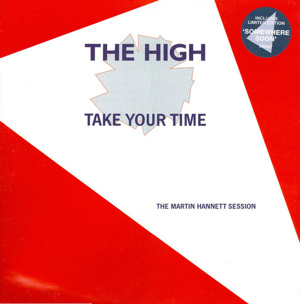 The High : Take Your Time (The Martin Hannett Session) (12", Single, Ltd, Num)