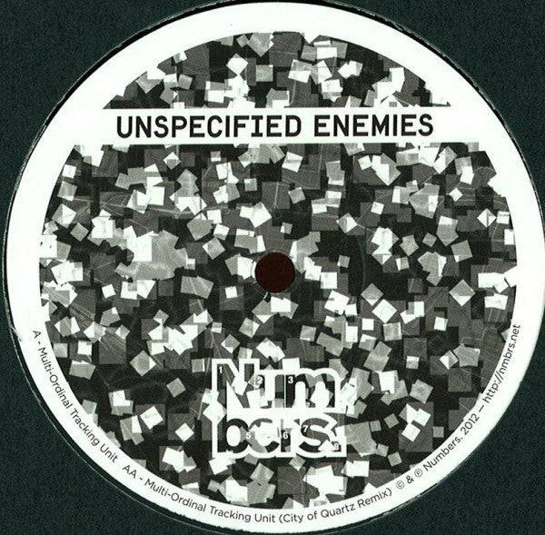 Unspecified Enemies : Multi Ordinal Tracking Unit (12")