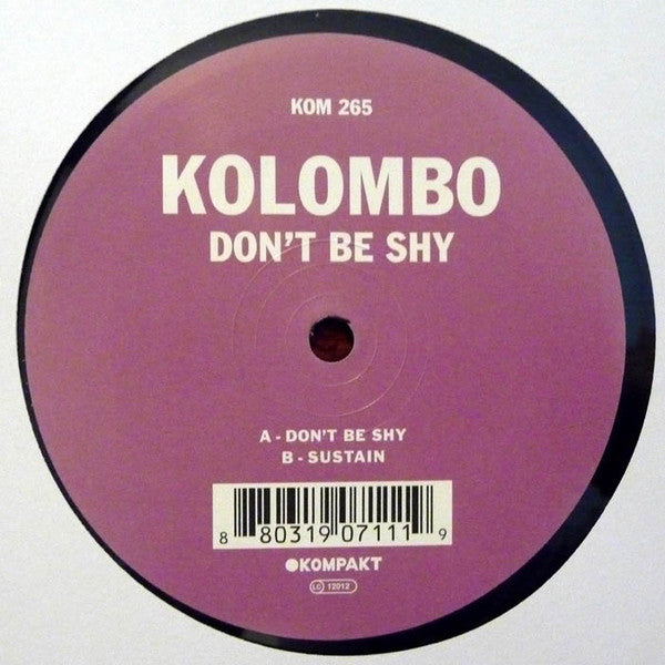 Kolombo : Don't Be Shy (12")