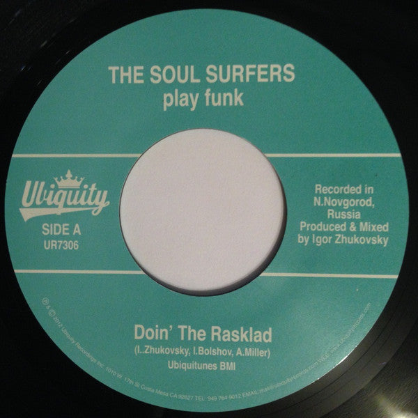 The Soul Surfers (2) : Doin' The Rasklad (7")