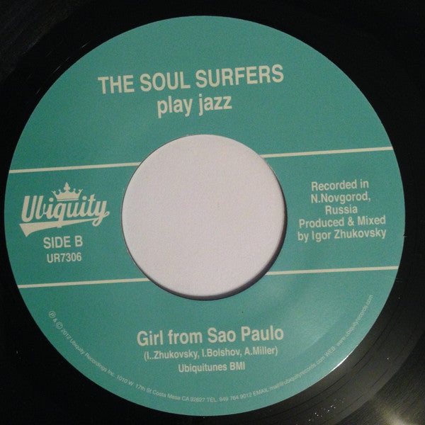 The Soul Surfers (2) : Doin' The Rasklad (7")