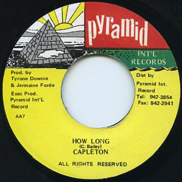 Capleton : How Long (7")