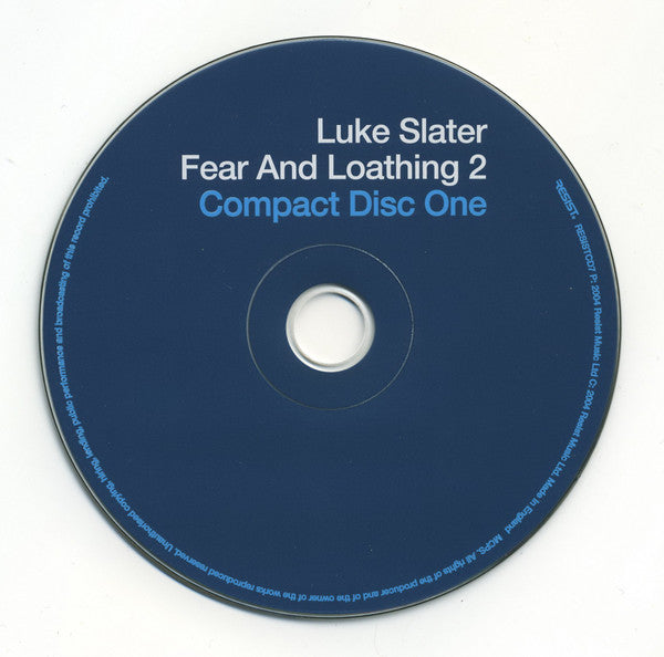 Luke Slater : Fear And Loathing 2 (2xCD, Comp, Mixed, Sli)