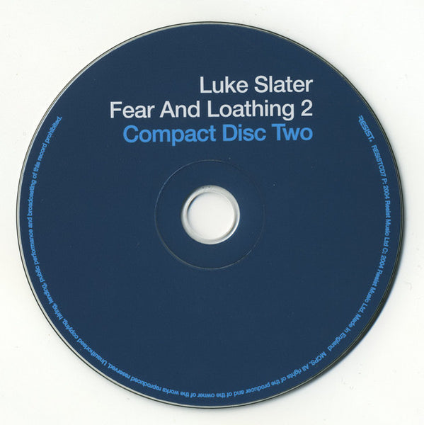 Luke Slater : Fear And Loathing 2 (2xCD, Comp, Mixed, Sli)