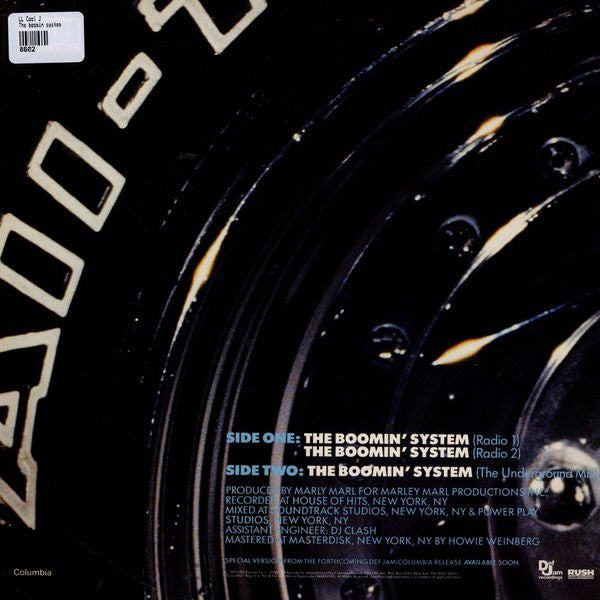 LL Cool J : The Boomin' System (12")