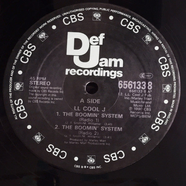 LL Cool J : The Boomin' System (12")