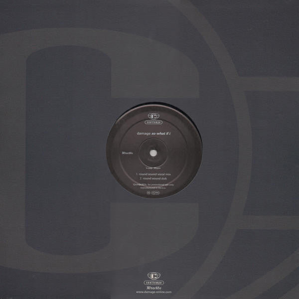 Damage : So What If I (12", Promo)