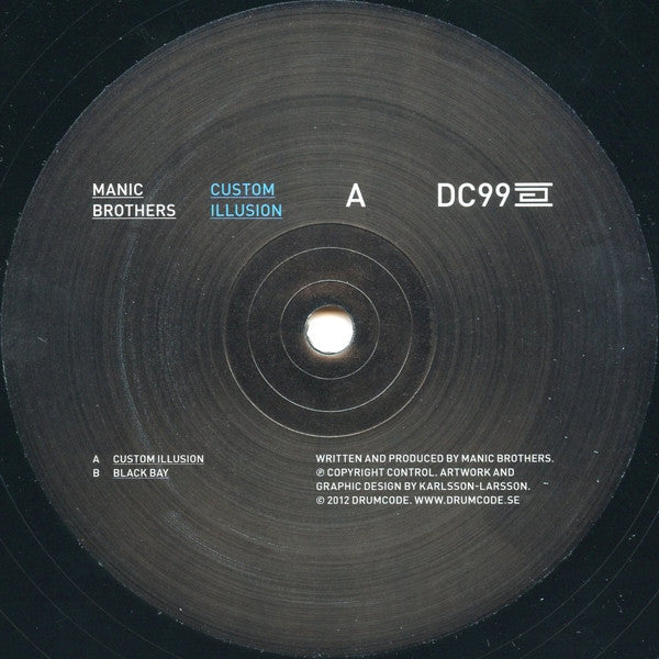 Manic Brothers : Custom Illusion (12")
