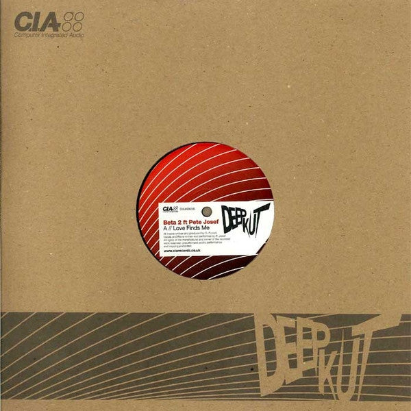 Beta 2 Ft Pete Josef / Zero Tolerance : Love Finds Me / Red Hand (12")