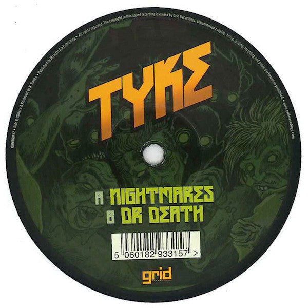 Tyke : Nightmares (2x12", EP)