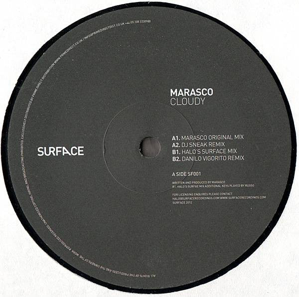 Marasco (3) : Cloudy (12")