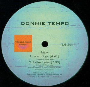 Donnie Tempo : Inter...Jingle (12")