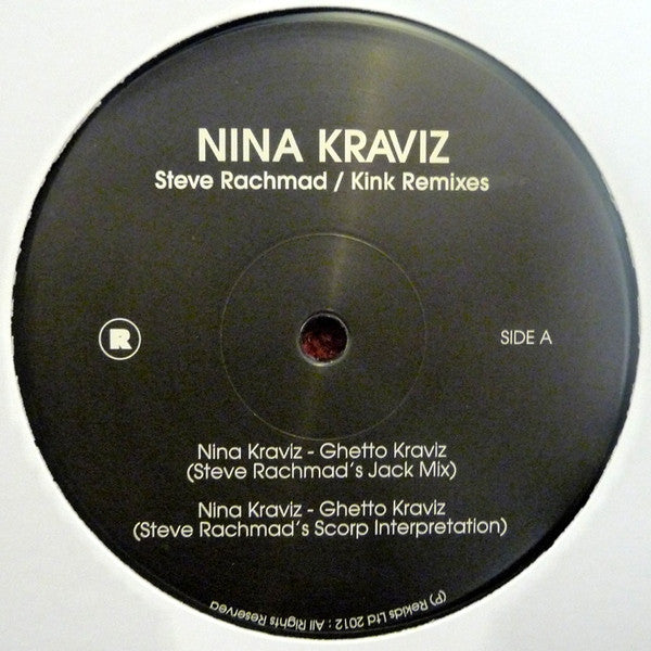 Nina Kraviz : Ghetto Kraviz / Love Or Go Remixes (12", Ltd)
