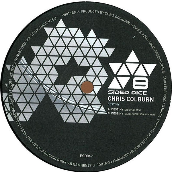 Chris Colburn : Destiny (12", EP)