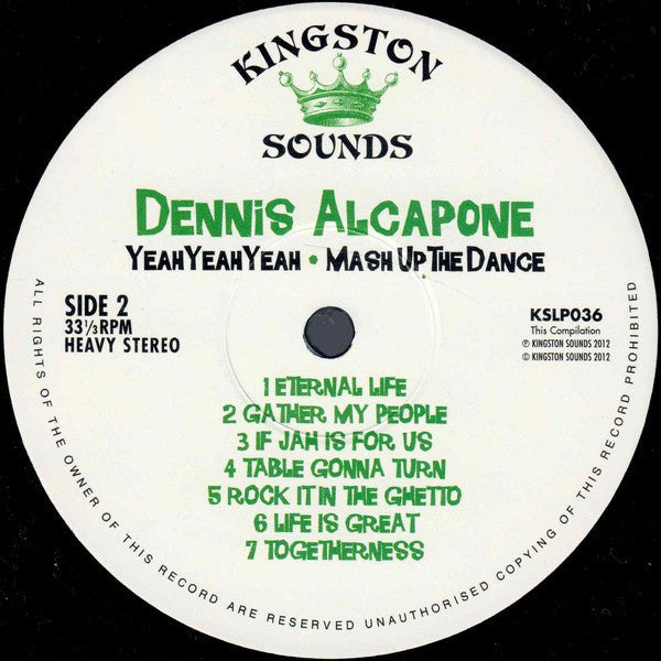 Dennis Alcapone : Yeah Yeah Yeah Mash Up The Dance (LP, Comp)