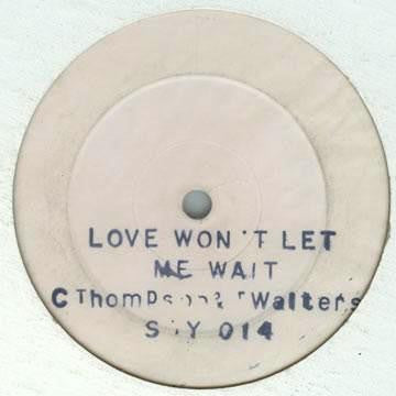 Carroll Thompson & Trevor Walters : Love Won't Let Me Wait (12", W/Lbl, Sta)