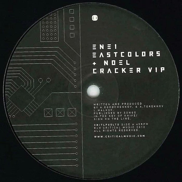 Enei, EastColors + Noel (23) / Enei + Mefjus : Cracker VIP / Crawlers (10", Ltd)