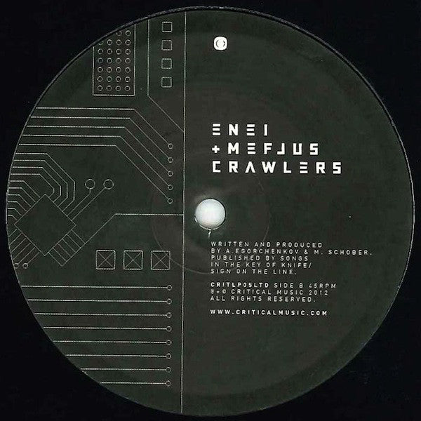 Enei, EastColors + Noel (23) / Enei + Mefjus : Cracker VIP / Crawlers (10", Ltd)