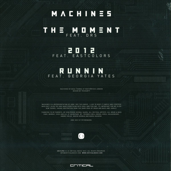 Enei : Machines (2x12", Album + CD, Album)