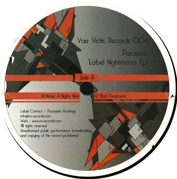 Parassela : Label Nightmares EP (12", EP)