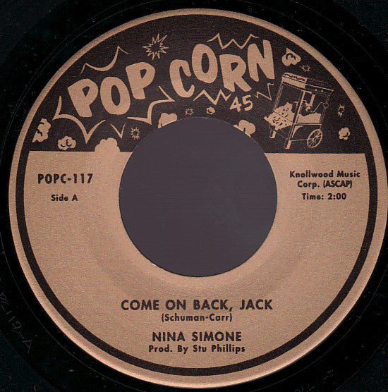 Nina Simone : Come On Back, Jack / Work Song (7", Single, RE)